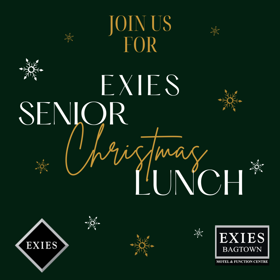 Griffith Exies Senior Christmas Lunch