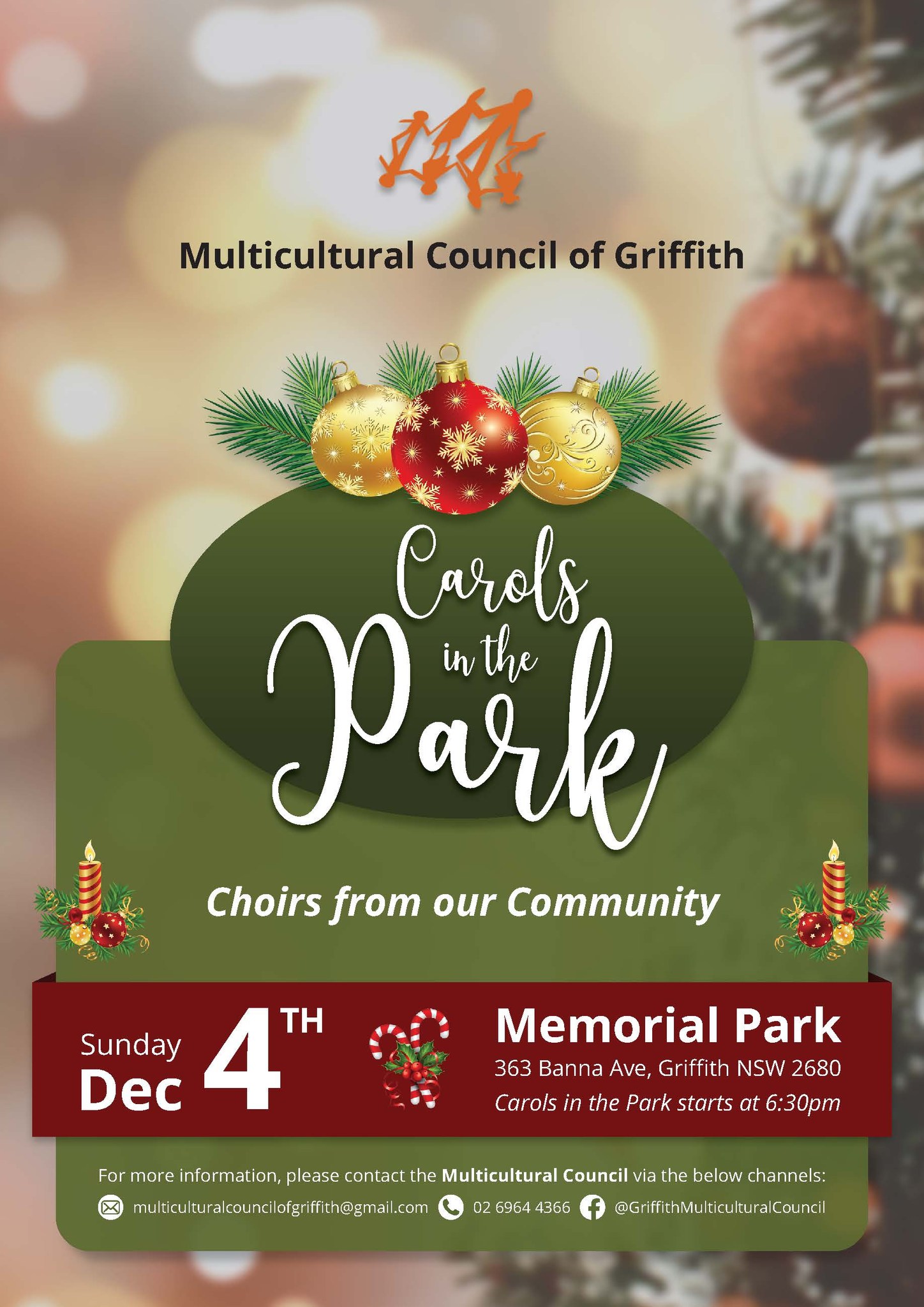 Multicultural Council of Griffith Carols in the Park