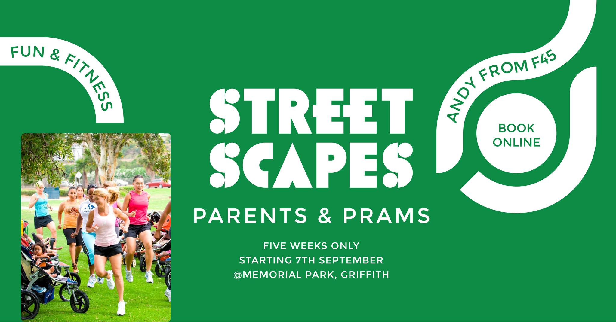 Streets Scapes Griffith - Parents & Prams Fitness Fun